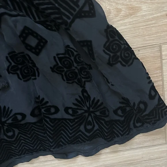 Free People Velvet/Silk Dress/Tunic 6 - Picture 5 of 8